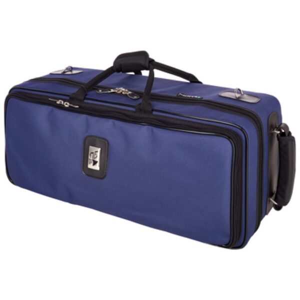 Marcus Bonna MB-02N Case 2 Trumpets Blue P