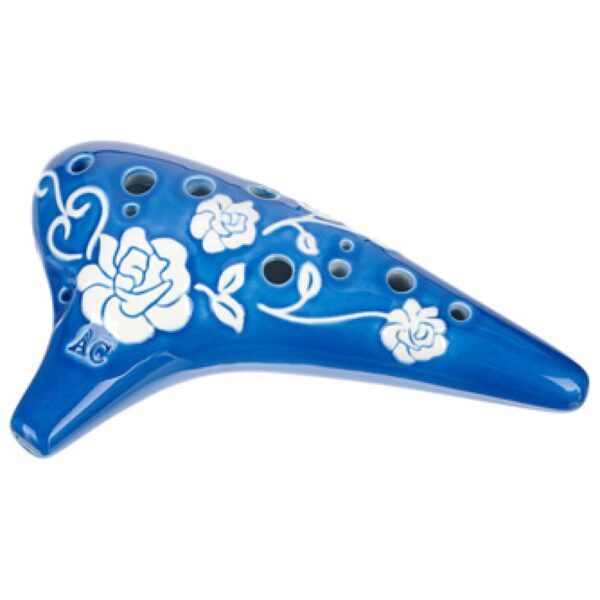 Thomann 12H Ocarina C3 Roses blue