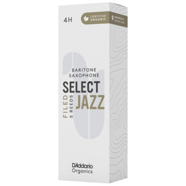 DAddario Woodwinds Organic Sel. Jazz Filed BAR 4H